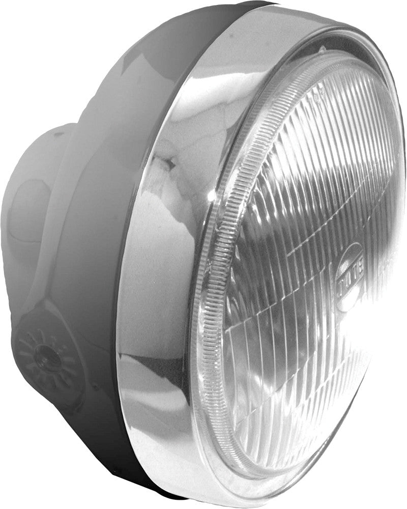 Emgo 56-64313 66-64313D HEADLIGHT HON STYLE 6 1/4" BLACK