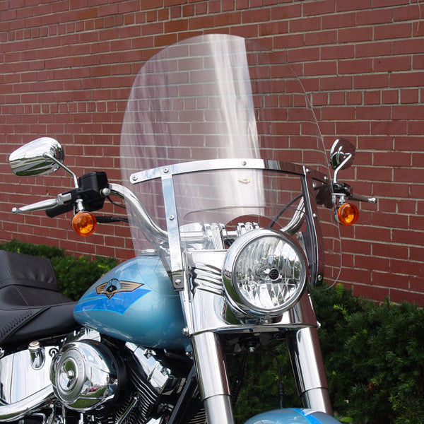 National Cycle Touring Heavy Duty Windshield Clear - N2210 For Honda Motorcycles 1985-2013 | Yamaha Motorcycles 1984-2013