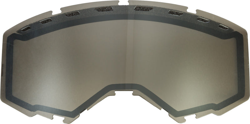 Fly Racing 37-5468 FLD-005 YOUTH DUAL LENS WITH VENTS SILVER MIRROR/SMOKE