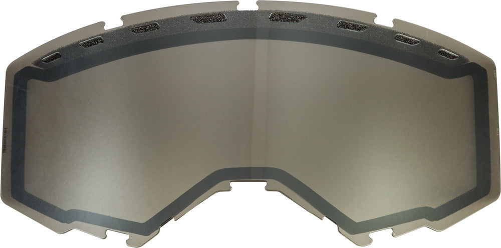Fly Racing 37-5468 FLD-005 YOUTH DUAL LENS WITH VENTS SILVER MIRROR/SMOKE