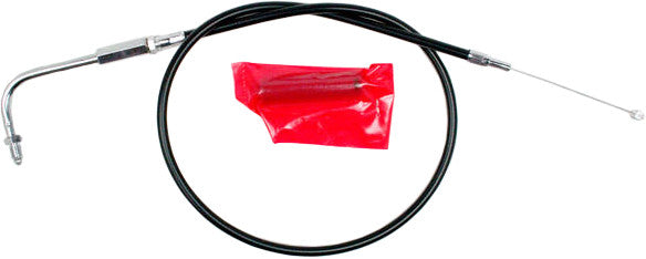 Motion Pro Black Vinyl Throttle Cable - 06-0095 For Harley Sturgis 1981