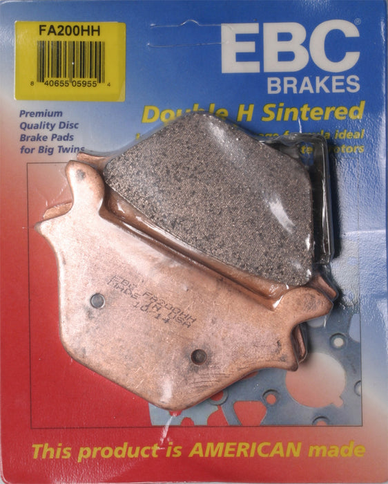 EBC Brake Pads Double-H Sintered - FA200HH For Harley 1987-1999