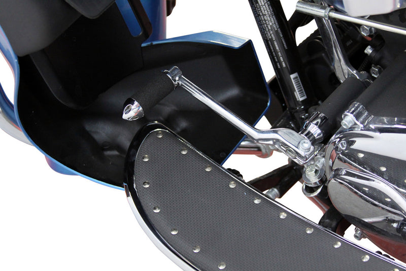 Paul Yaffe Bagger Nation Heel Lever Eliminator Chrome ` T - HLE-C For Harley Touring 1984-2019