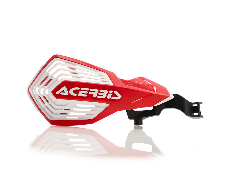Acerbis K-Future Handguard GAS RED White - 2895621005 Husqvarna Dirt Bikes 2022-2024