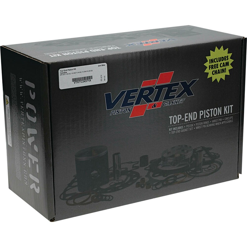 Vertex TOP END Kit 76.95/Standard 13.8:1 - VTKTC24371A Yamaha YZ 250 / WR 250 2019-2024