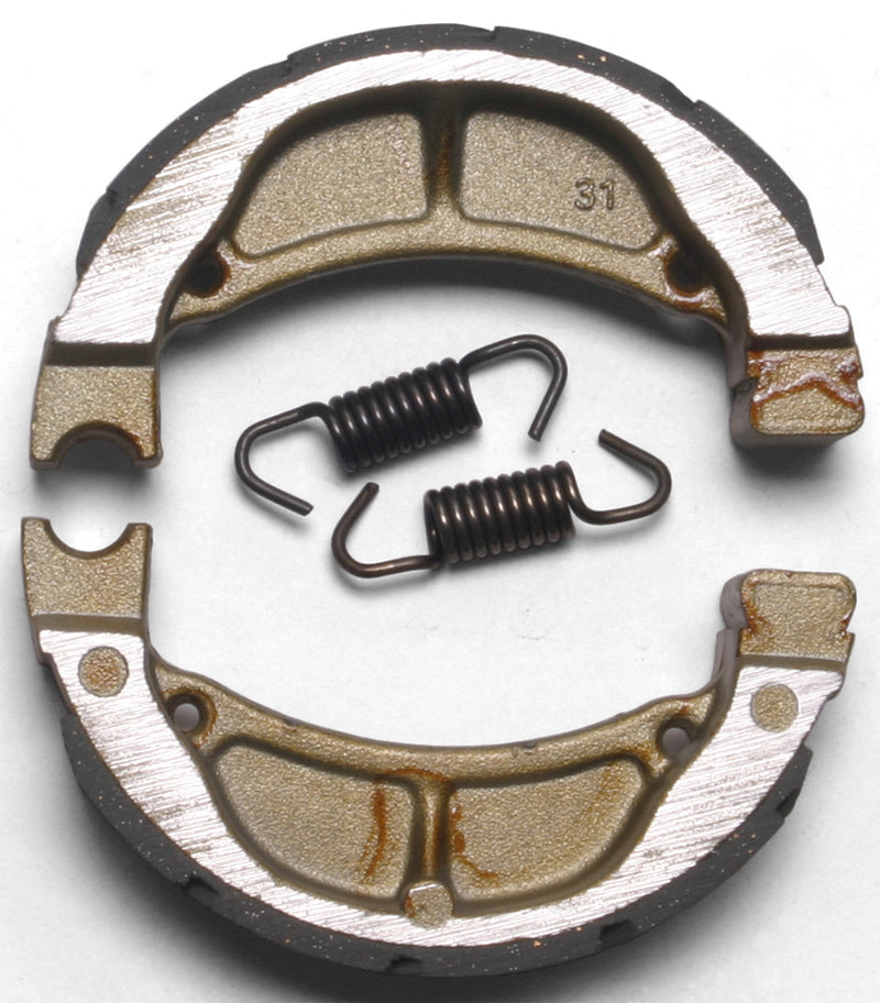 EBC Brake Shoes Grooved - 715G Kawasaki Dirt Bikes 1983-2017