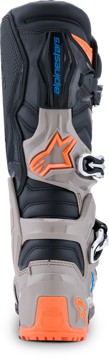 Alpinestars 482-0016609 2010426-1562-9 TECH 7 ENDURO BLK/WARM GRY/ORANGE FLUO 9