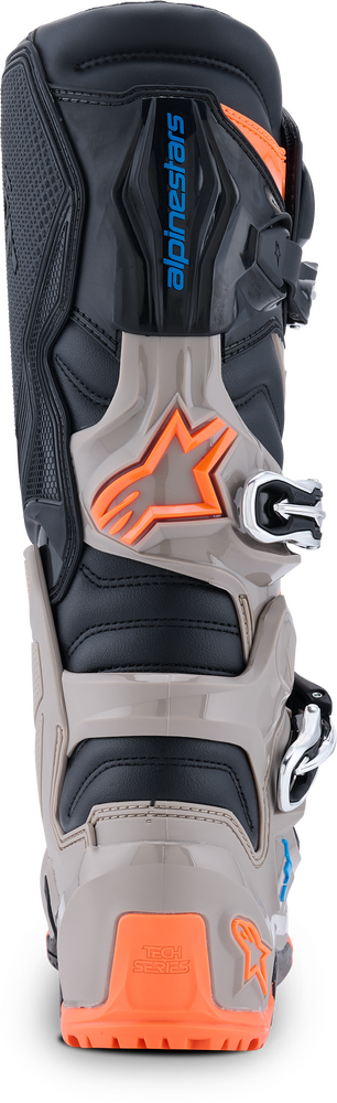 Alpinestars 482-0016612 2010426-1562-12 TECH 7 ENDURO BLK/WARM GRY/ORANGE FLUO 12