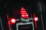 Kuryakyn 3128 Rear Turn Signal & License Plate Mount Indian Chrome - User 1