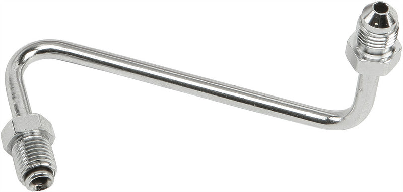 Goodridge 817-01865 P666-03CH JIC TO -3 TUBE ADAPTER S-BEND CHROME 3/8"