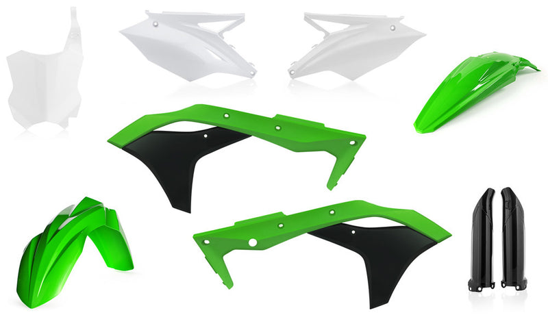 Acerbis Full Plastic Kit Original - 2630635569 Kawasaki KX 250 2017