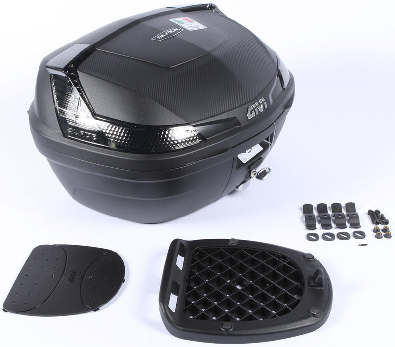 Givi Blade TOP Case 47L W Smoke Lens 22.4X17.5X13.3" - B47NTMLA For Ducati Motorcycles 2003-2018 | BMW Motorcycles 1983-2018