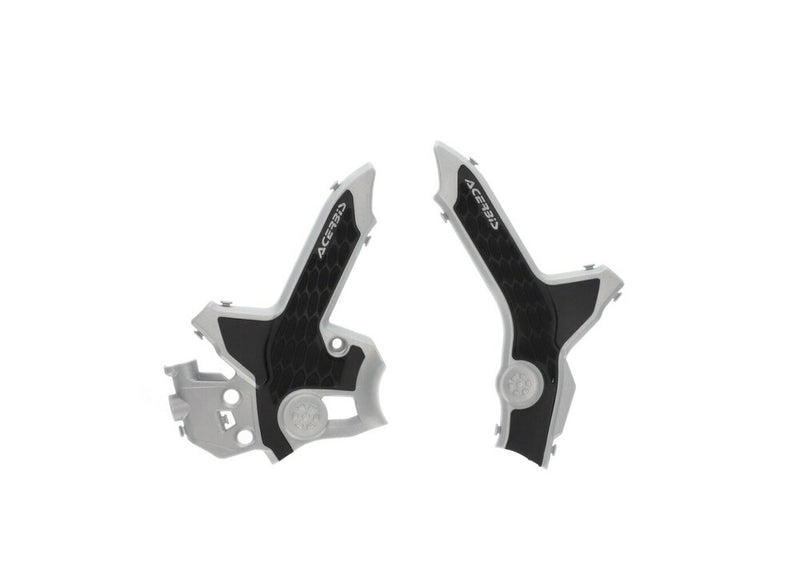 Acerbis 29796-21019 2979621019 X-GRIP FRAME GUARD GREY/BLACK HON