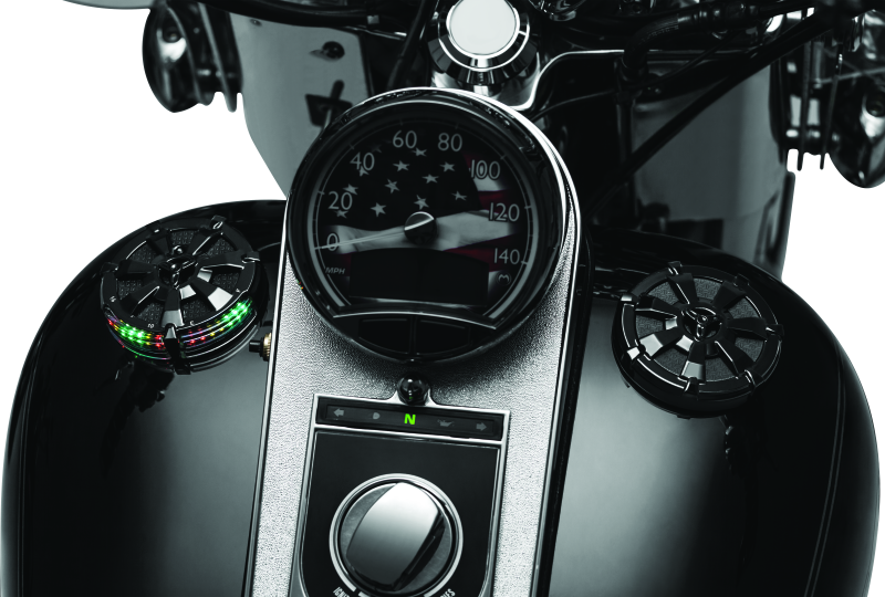 Kuryakyn 7384 Alley Cat Gas Cap Black - User 1