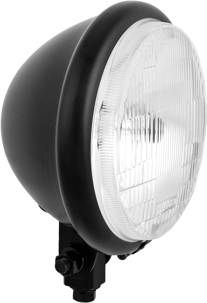 Harddrive 820-0304B 160324 5.75" HEADLIGHT BOTTOM MOUNT SATIN BLACK