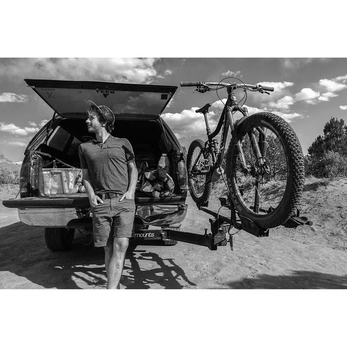ROCKYMOUNTS 3930-0018 10002 Backstage Swing Away Hitch Bike Rack Backstage Bike Rack - 2" Mount
