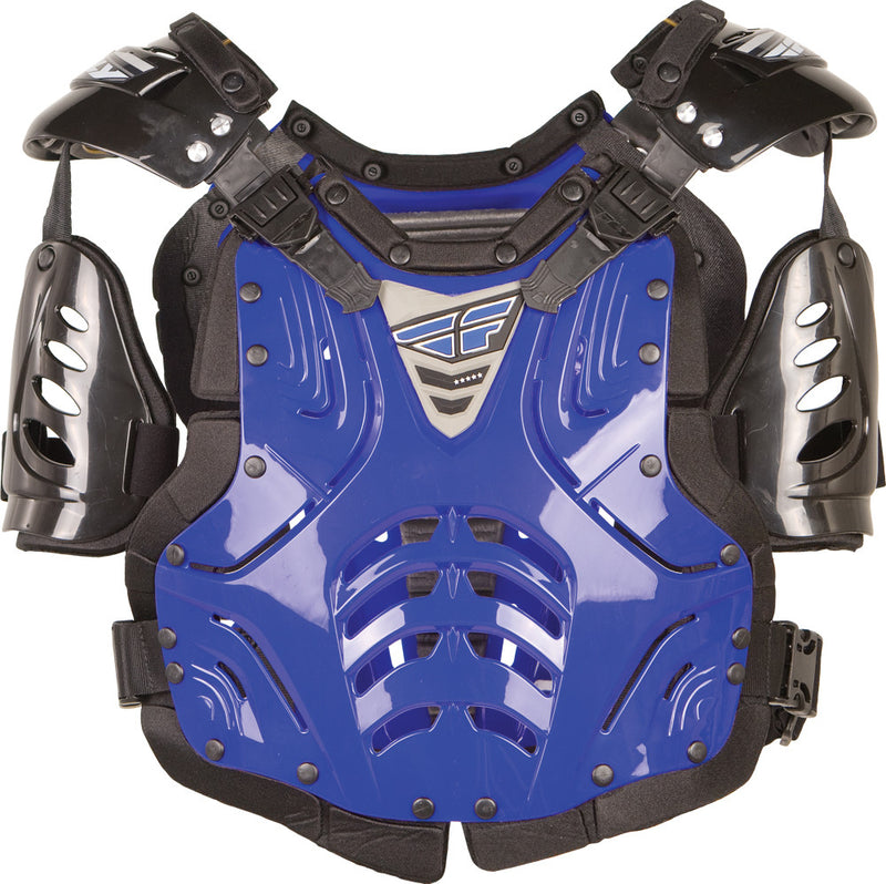 Fly Racing 36-16082J 8000700012 CONVERTIBLE II ROOST GUARD BLUE JUNIOR