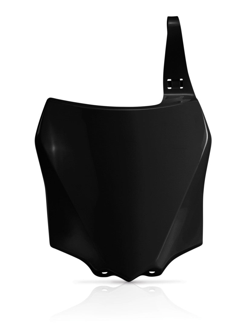 Acerbis 2374050001 14+ Kawasaki KX85/ 14-21 KX100/22-24 KX112 Front Number Plate - Black - Photo - Primary