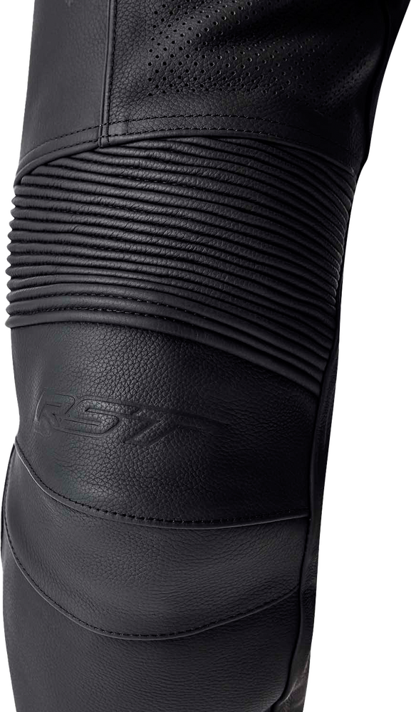 Rst T2 D3O Leather Pants Black XS - 103610BLK-28
