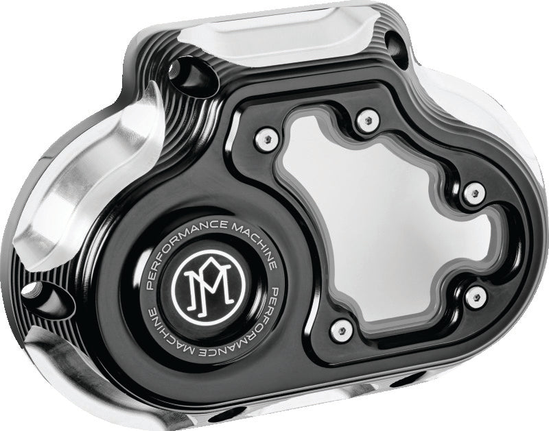 Performance Machine 0177-2081M-BM Vision Clutch Cover W/bezel - Contrast Cut - Photo - Primary