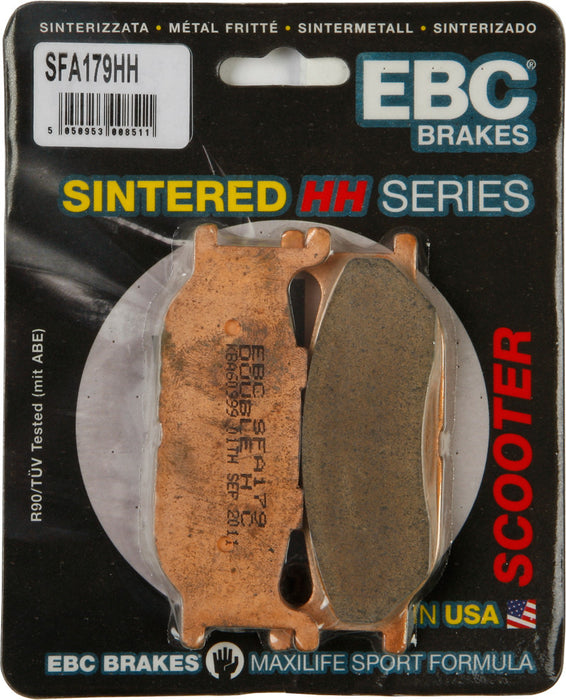 Ebc 153-179H SFA179HH BRAKE PADS SFA179HH DOUBLE-H SINTERED