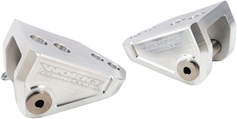 Works 66-20525 20-525 FOOT PEG MOUNT ALUMINUM KX250/450