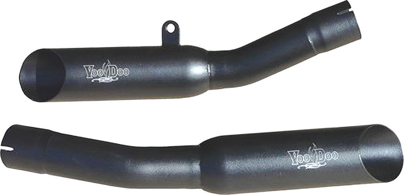 Voodoo Slip-ON Kawasaki Black Dual ZX14 - VEZX14K8B Kawasaki Ninja 2008-2011