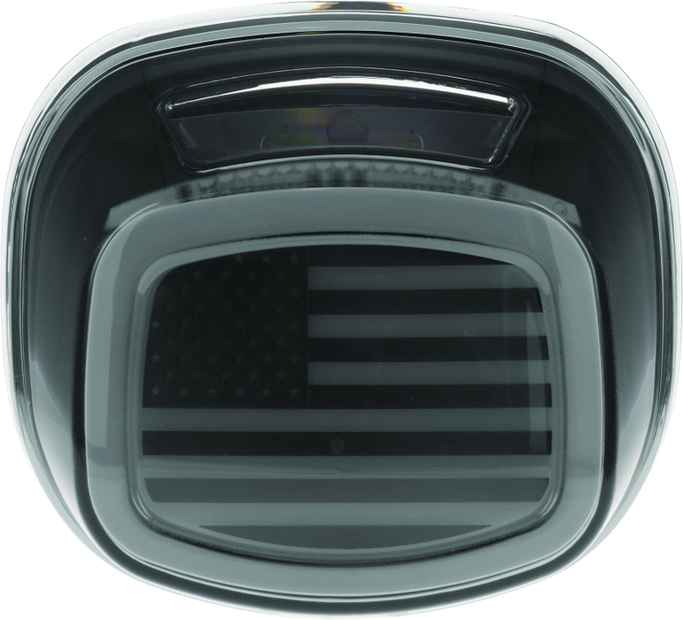Kuryakyn 2926 Freedom Taillight Smoke Lens With License Light - Photo - Primary