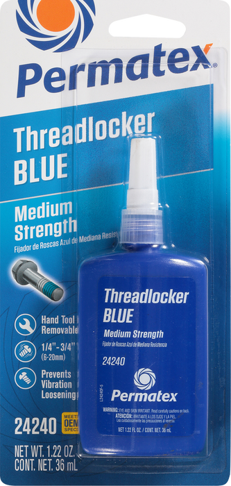 Permatex 59-9213 24240 MEDIUM STRENGTH THREADLOCKER BLUE 36 ML