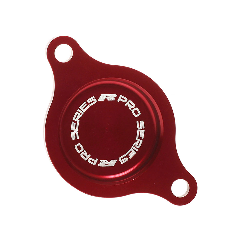 Rfx OIL Filter Cover RED - FXFC 10300 99RD Honda CRF450R 2009-2016