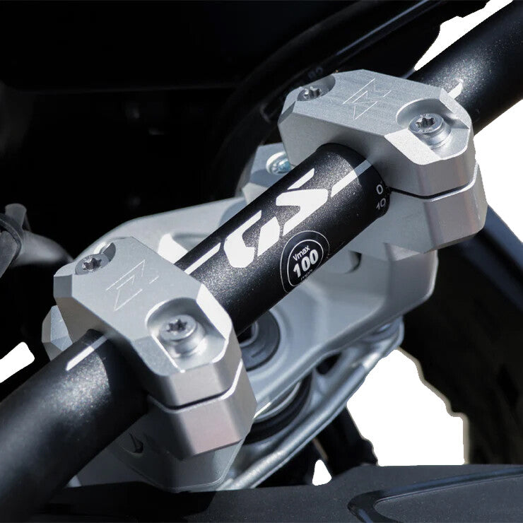 Rox Block Riser 1 11/16IN Silver - 3R-B15R-GS13 BMW 1300 / 1300 Adventure 2024-2025