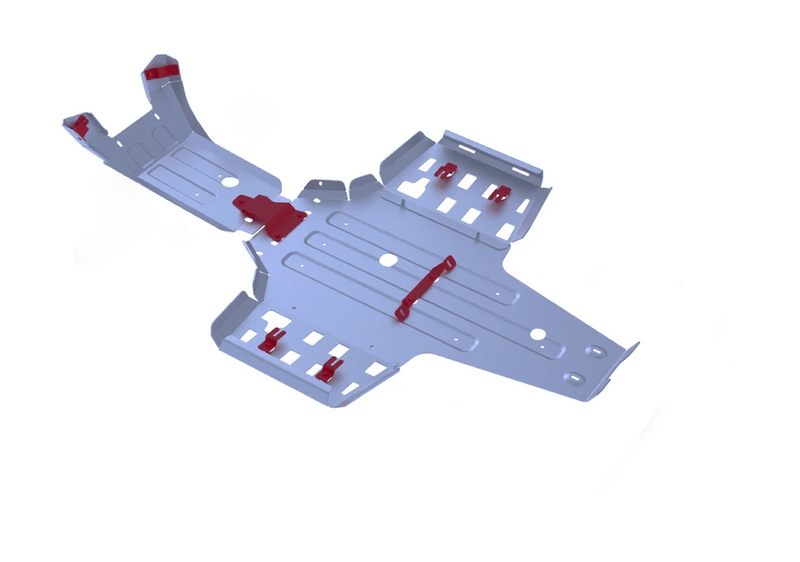 Rival Powersports Usa Central Skid Plate Alloy - 2444.7132.1 Yamaha 700 / YFM700K 2016-2024