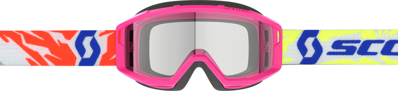 Scott 51-5645 403026-0026043 PRIMAL YOUTH GOGGLE PINK CLEAR LENS
