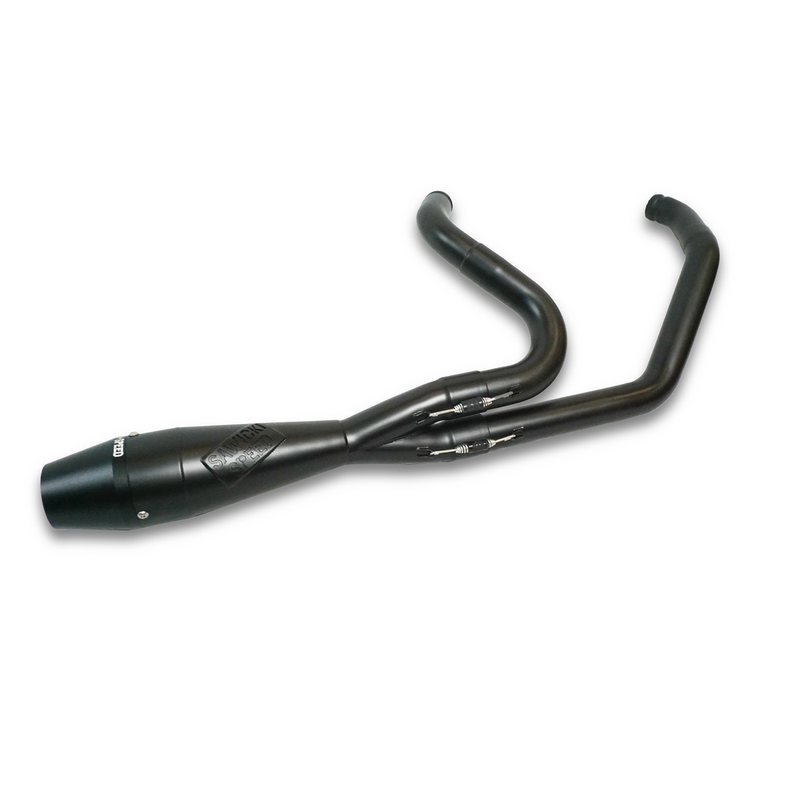 Sawicki Intmdtr M8 FLT Shorty Black For Harley Touring 2017-2026