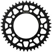 Supersprox Rear Sprocket Steel 43T-520 Black - RFE-1303-43-BLK Honda Motorcycles 2012-2017