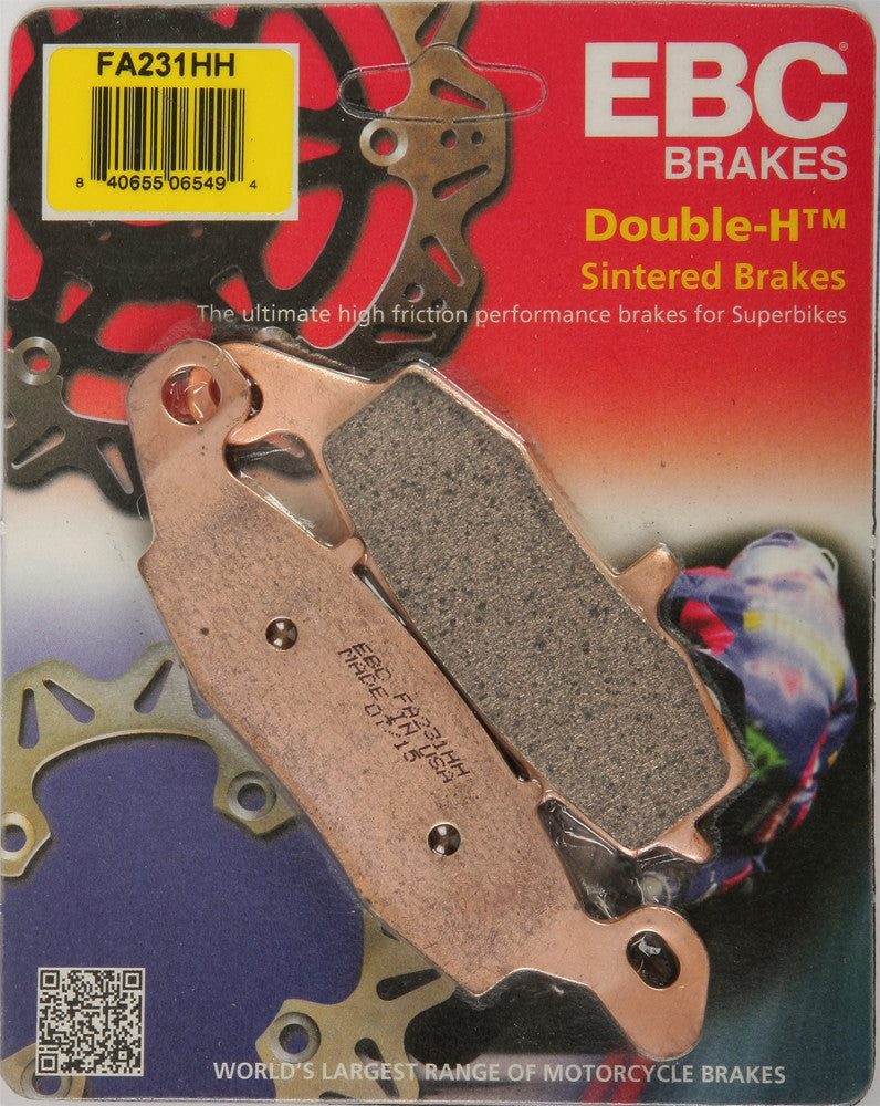 EBC Brake Pads - FA231HH For Suzuki Motorcycles 1996-2020 | Kawasaki Motorcycles 1999-2017 | Triumph Tiger 900 / Trident 1995-1998