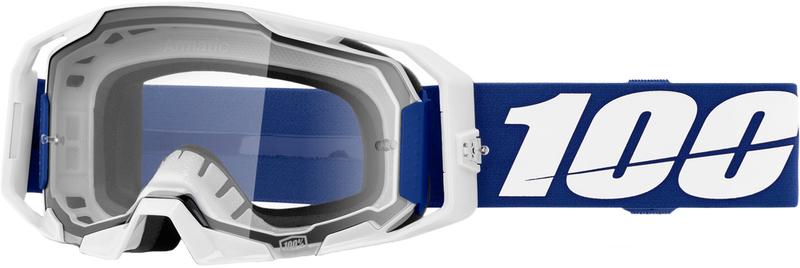 100% 610-5303 50059-00002 ARMATIC GOGGLE BLUE CLEAR LENS
