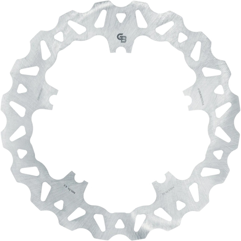 Gbrakes Rotor 11.8" Perimeter Wave Front Stainless - GBD9006X For Harley Motorcycles 2006-2017