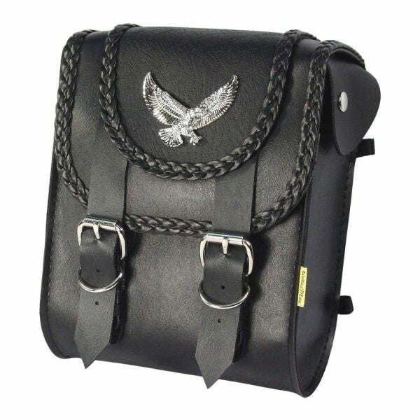 Willie & Max 63-00281 58411-00 SISSY BAR BAG BLACK MAGIC 8"X10"X4.5"