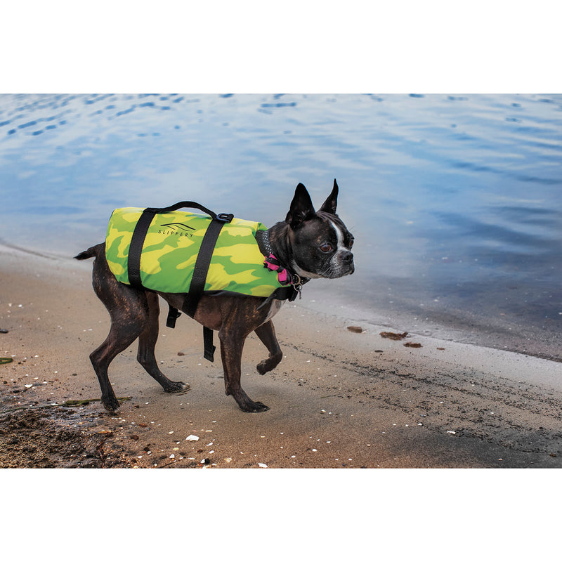 SLIPPERY 3240-0847 Pet Vest yellow/green - large