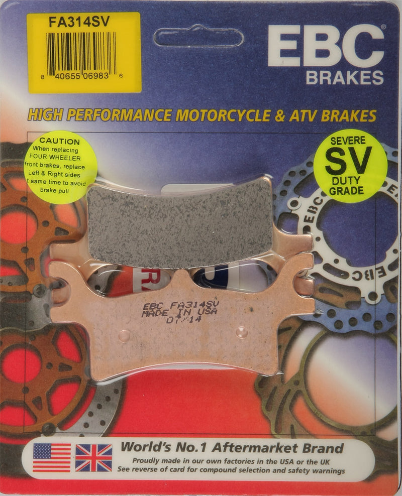 Ebc 15-314S FA314SV BRAKE PADS