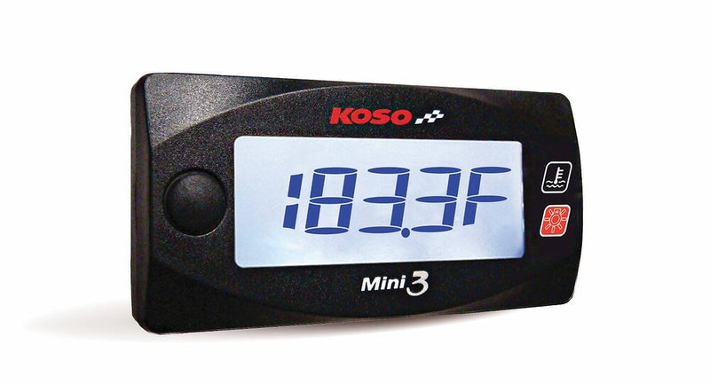 Koso North America Honda Grom Mini 3 Cylinder Head Temperature Meter - BA003245 Honda Grom 2014-2015