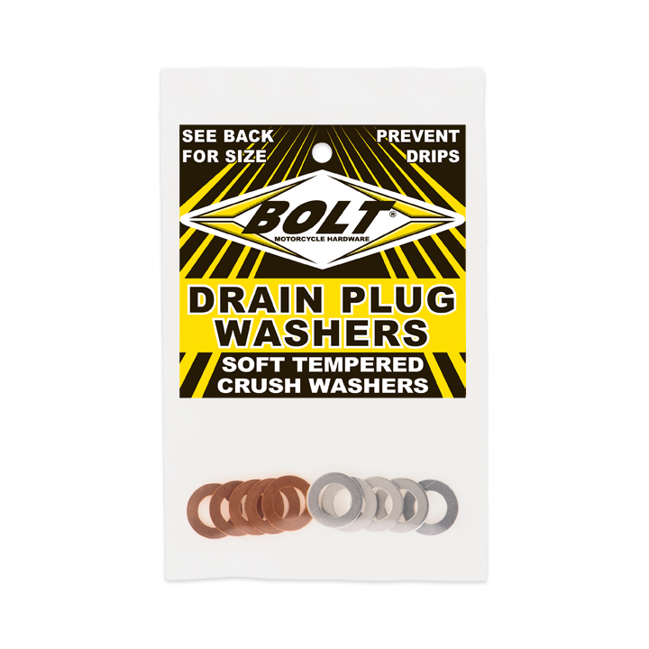 Bolt 020-101810 DPWM10.18-10 CRUSH WASHERS 10X18MM 10/PK 5 ALUMINUM & 5 COPPER