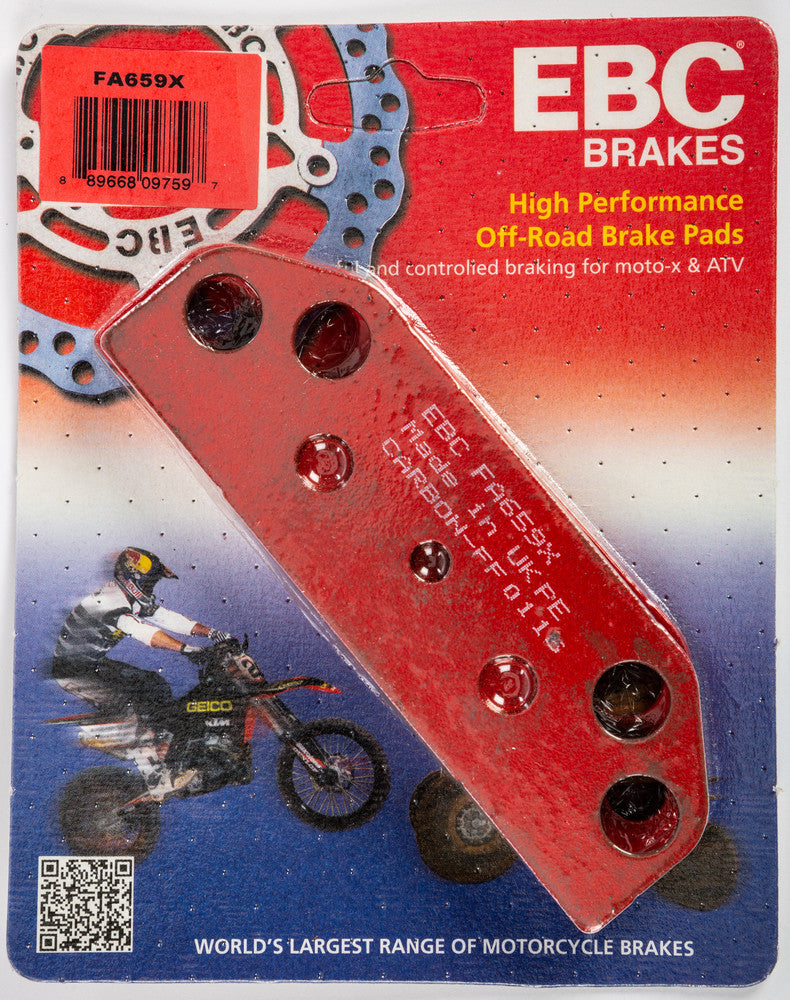 Ebc Brake Pads Carbon X Series - FA659X Polaris Ranger 2005-2016
