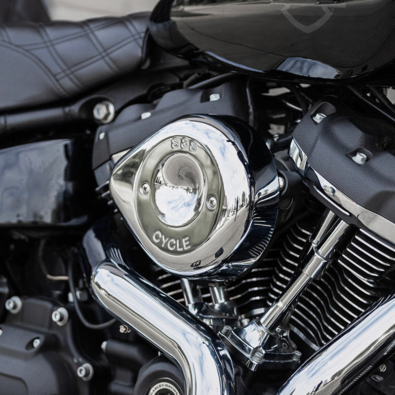 S&S CYCLE 1014-0290 170-0530 Stealth Air Cleaner Cover - Chrome
