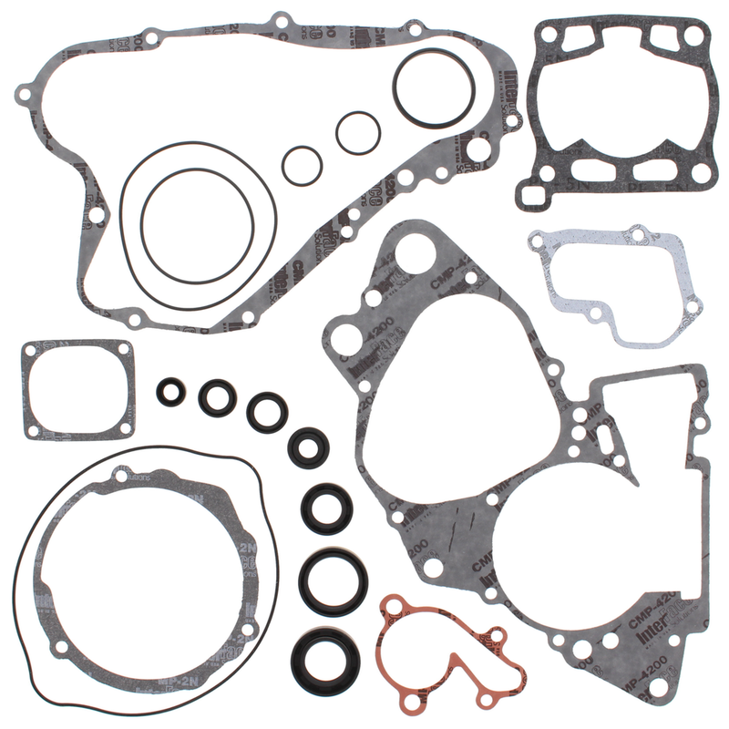 Vertex Complete Gasket SET With OIL Seals - 811545 Suzuki RM 125 1991