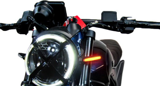 New Rage Cycles Front LED Turn Signals - NEXTGEN23-FB Ducati Scrambler 2024