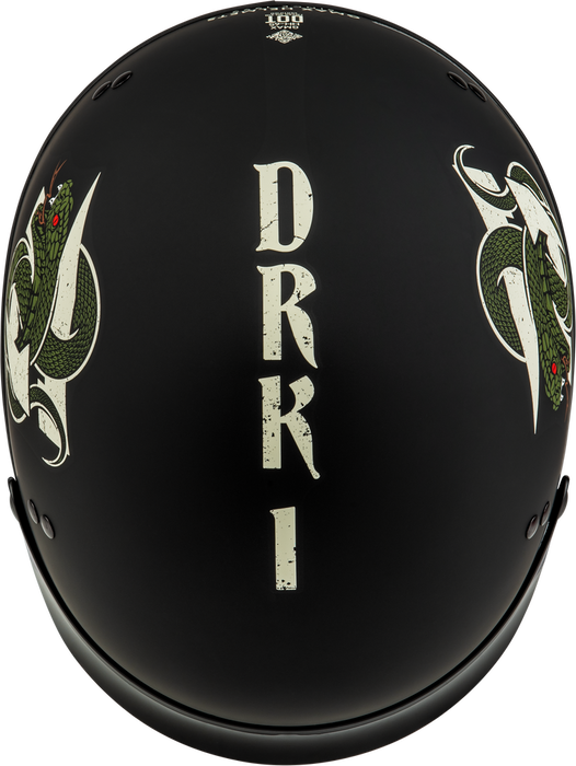 Gmax HH-65 DRK1 Half Helmets