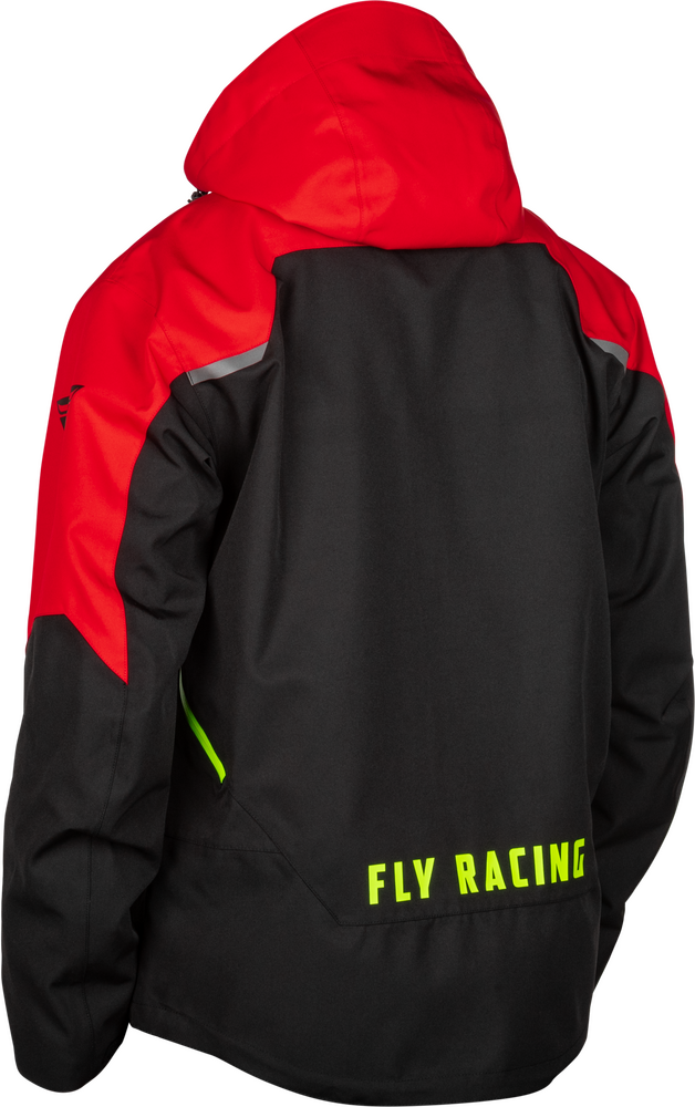 Fly Racing 470-52092X 470-52092X CARBON JACKET BLACK/RED 2X