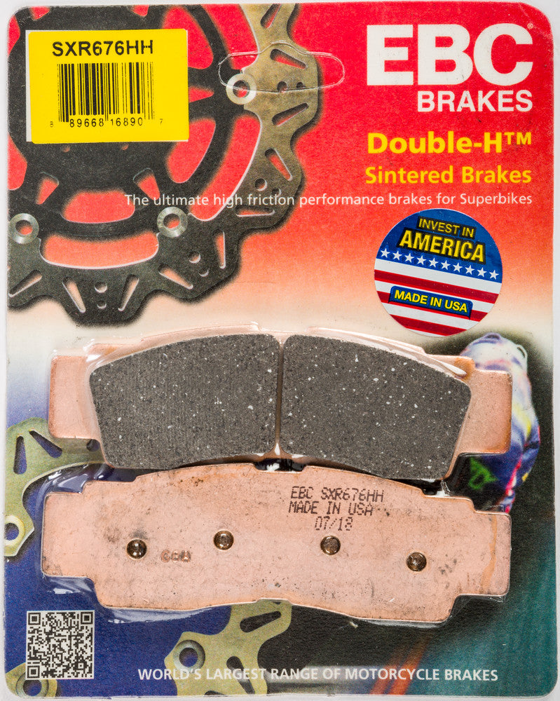 Ebc 15-676SXR SXR676HH BRAKE PADS SXR676HH SINTERED SXR SERIES